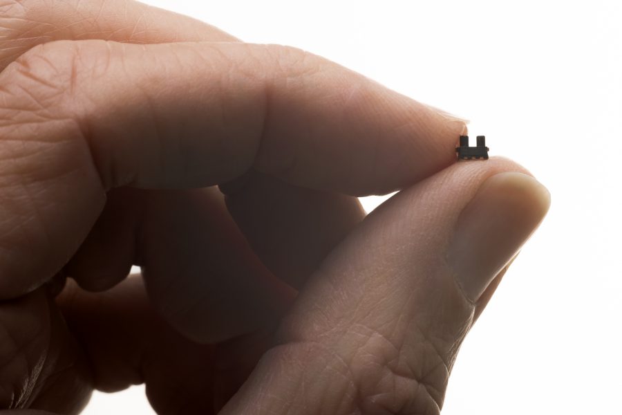 world's smallest flow sensor